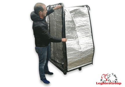 housse thermique pour chariot roll container