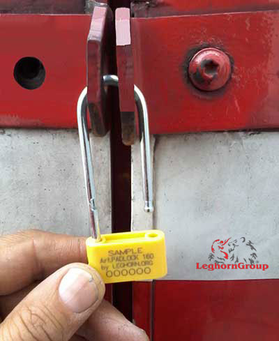 scelles cadenas padlockseal 160-4 comment l'utiliser