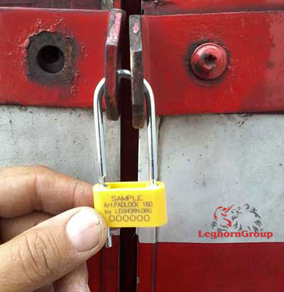 scelles cadenas padlockseal 160-4 comment l'utiliser