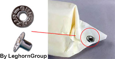scelles oeillets produits laitiers exemples d'utilisation